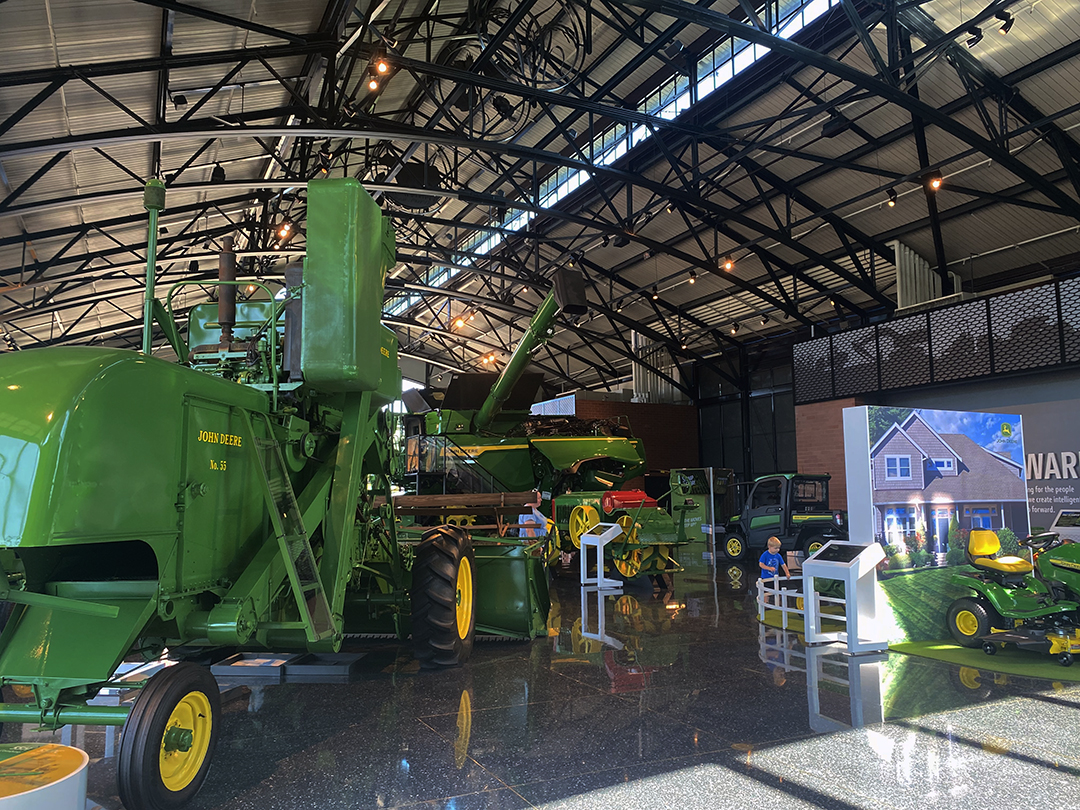 John Deere Pavilion Interior