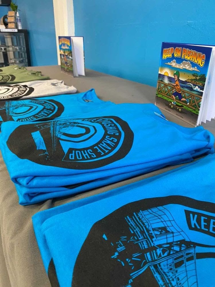 keep pushing skateshop